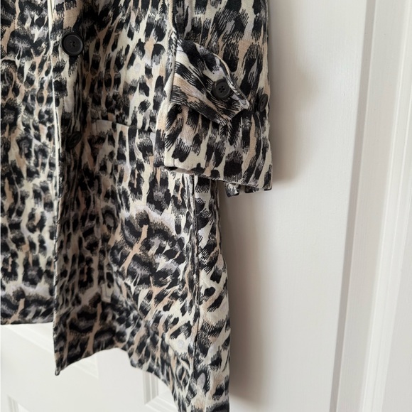 Chloe Leopard Print Trench Coat - Picture 9 of 9